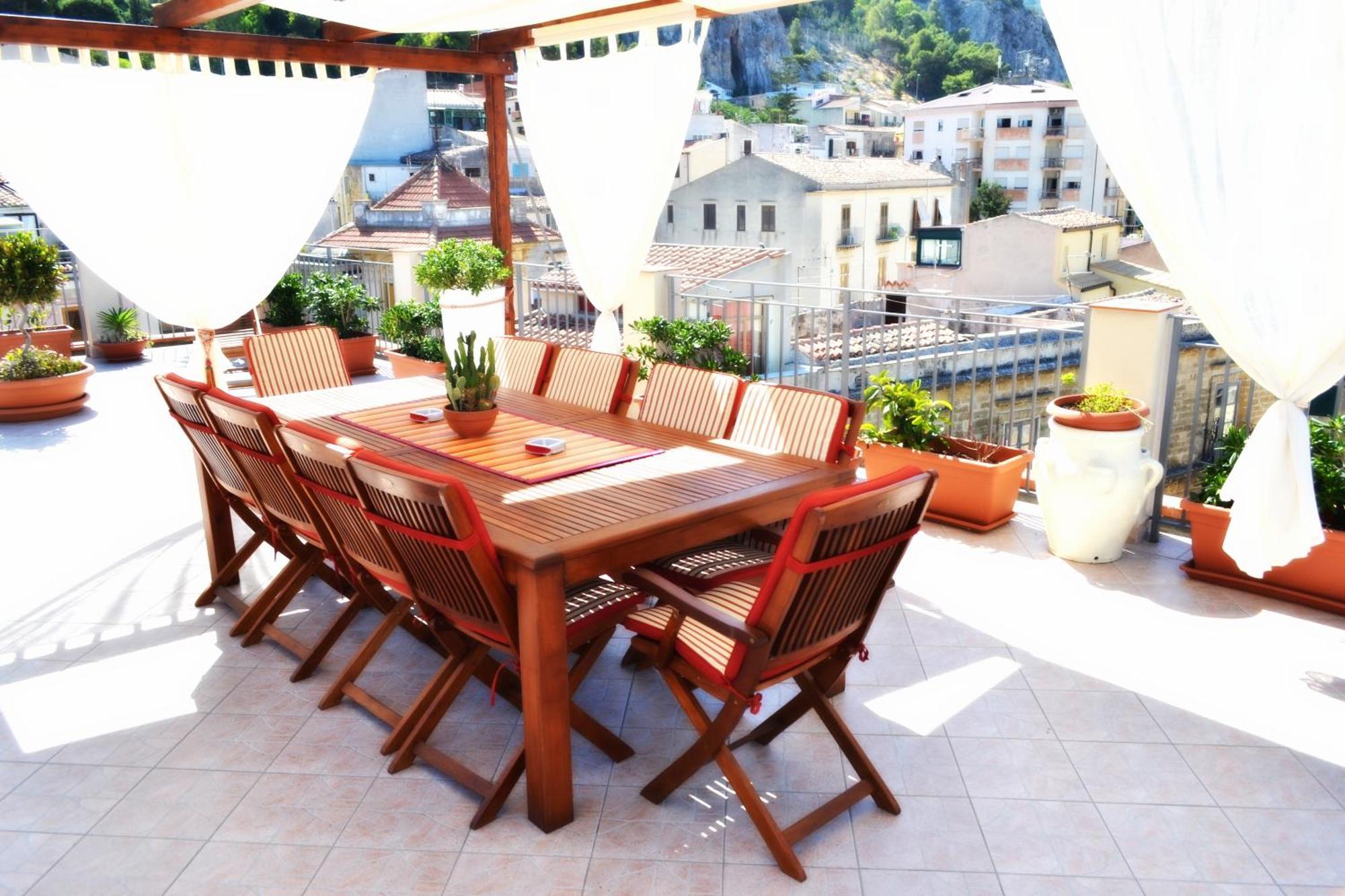 Bed and Breakfast Scirocco Чефалу Экстерьер фото